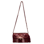 Mosaic Radiance Bag | Maroon, Blush Pink, Rust Brown / Shoulder Carry