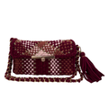Mosaic Radiance Bag | Maroon, Blush Pink, Rust Brown / Shoulder Carry
