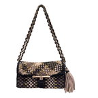 Mosaic Radiance Bag | Navy, Off White, Grey / Shoulder Carry