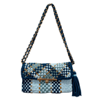Mosaic Radiance Bag | Shades Of Blues / Shoulder Carry