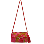 Mosaic Radiance Bag | Vivid Pink, Lime Green, Tangerine / Shoulder Carry