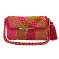 Mosaic Radiance Bag | Vivid Pink, Lime Green, Tangerine / Shoulder Carry