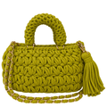 Fleur Bag | Chartreuse / Hand, Shoulder or Crossbody Carry