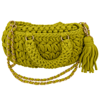 Fleur Bag | Chartreuse / Hand, Shoulder or Crossbody Carry