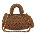 Fleur Bag | Mocha Brown / Hand, Shoulder or Crossbody Carry
