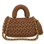Fleur Bag | Mocha Brown / Hand, Shoulder or Crossbody Carry