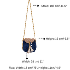 Petite Potli Deep Navy Blue