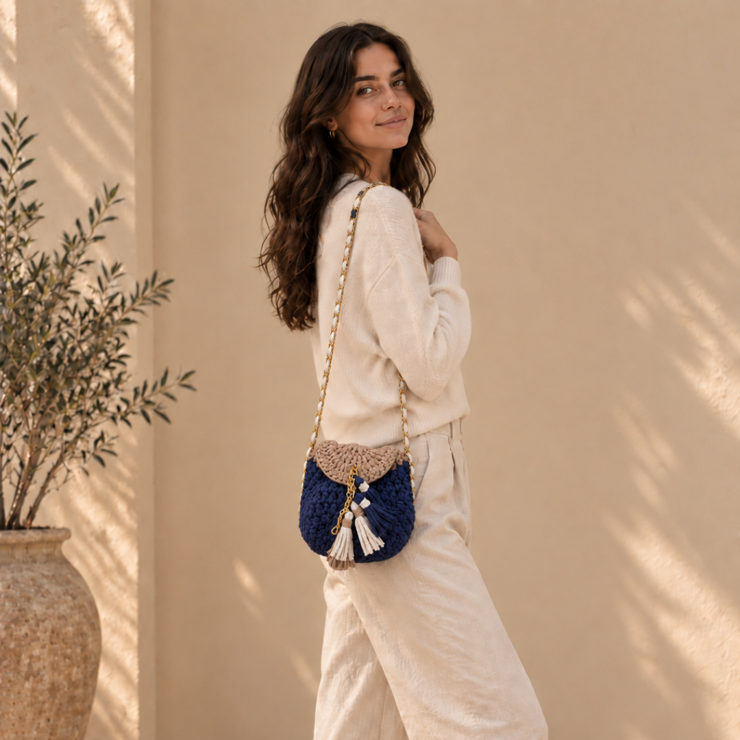 Petite Potli Deep Navy Blue