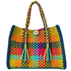 Oversized Tote / Hand / Shoulder Carry Tropical Mischief