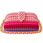 Crochet Snap Clutch | Petal Flush Hand/ or Shoulder Carry