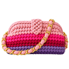 Crochet Snap Clutch | Petal Flush Hand/ or Shoulder Carry