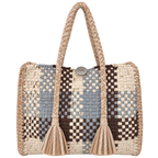 Oversized Tote / Hand / Shoulder Carry |Off white, Beige, Grey, Brown