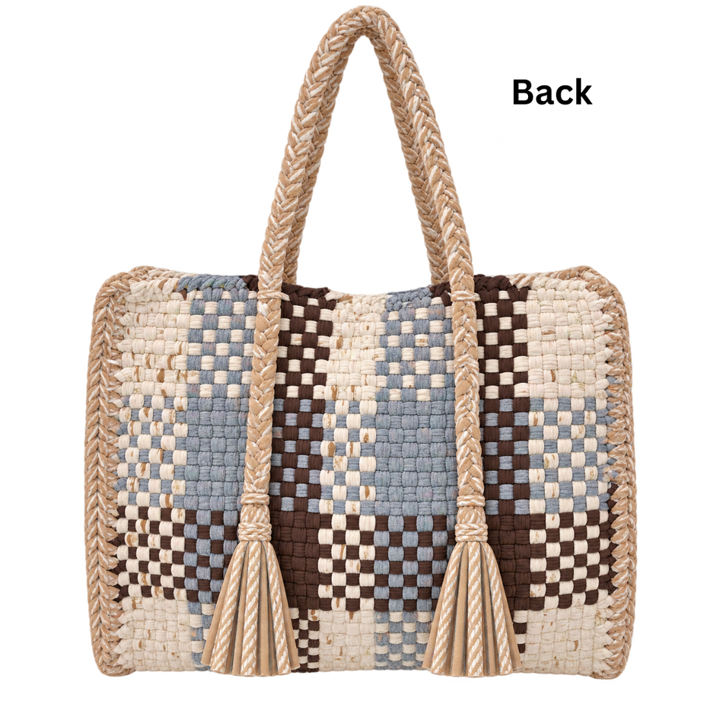 Oversized Tote / Hand / Shoulder Carry |Off white, Beige, Grey, Brown