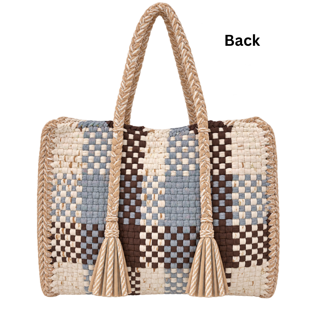 Oversized Tote / Hand / Shoulder Carry |Off white, Beige, Grey, Brown