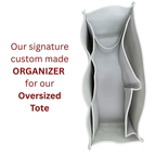 Oversized Tote / Hand / Shoulder Carry |Off white, Beige, Grey, Brown