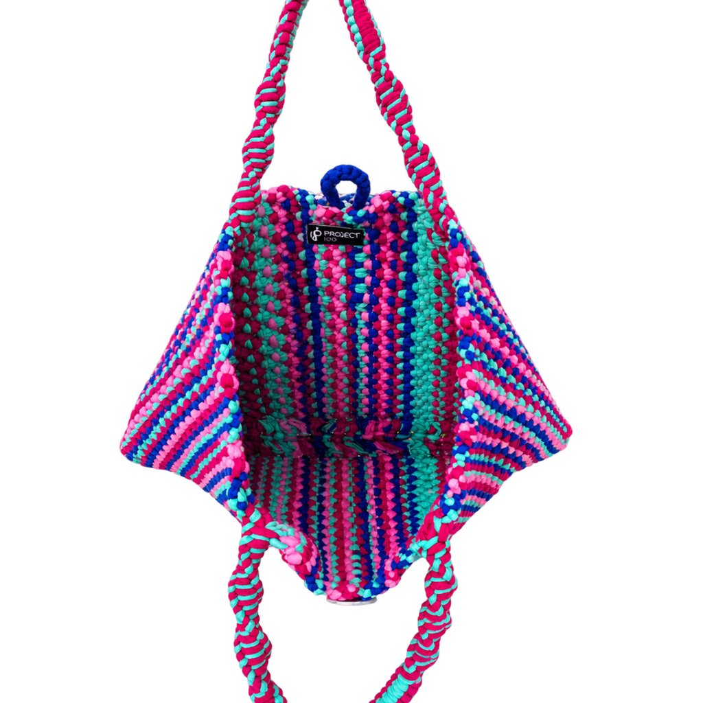 Macrame Tote | Purple Galaxy