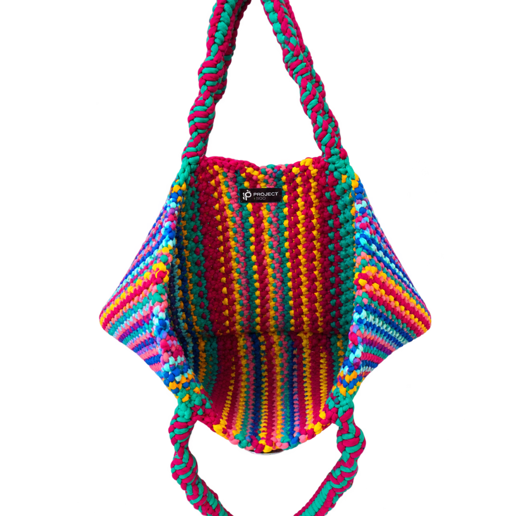 Macrame Tote | Rainbow