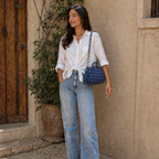 Fleur Bag | Royal Blue / Hand, Shoulder or Crossbody Carry