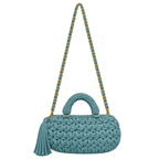 Fleur Bag | Sky Blue / Hand, Shoulder or Crossbody Carry