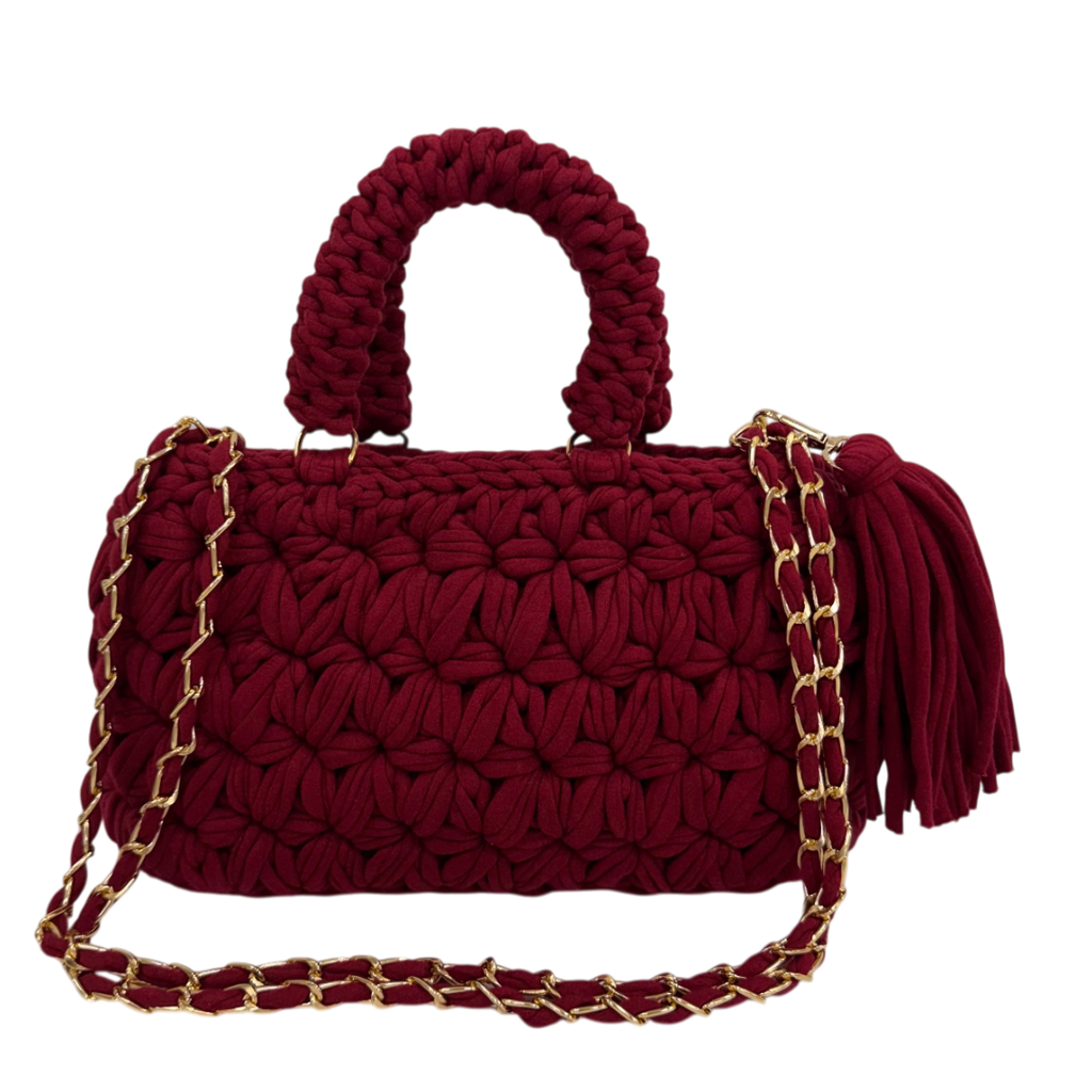 Fleur Bag | Blood Red / Hand, Shoulder or Crossbody Carry
