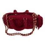 Fleur Bag | Blood Red / Hand, Shoulder or Crossbody Carry