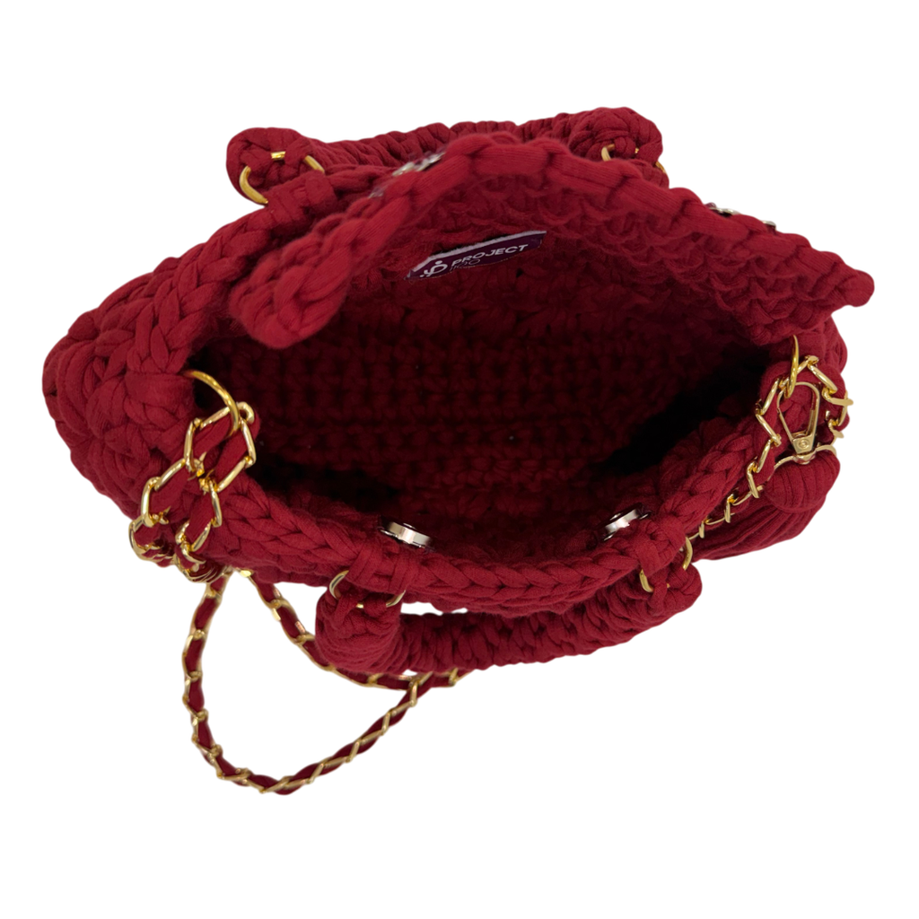 Fleur Bag | Blood Red / Hand, Shoulder or Crossbody Carry