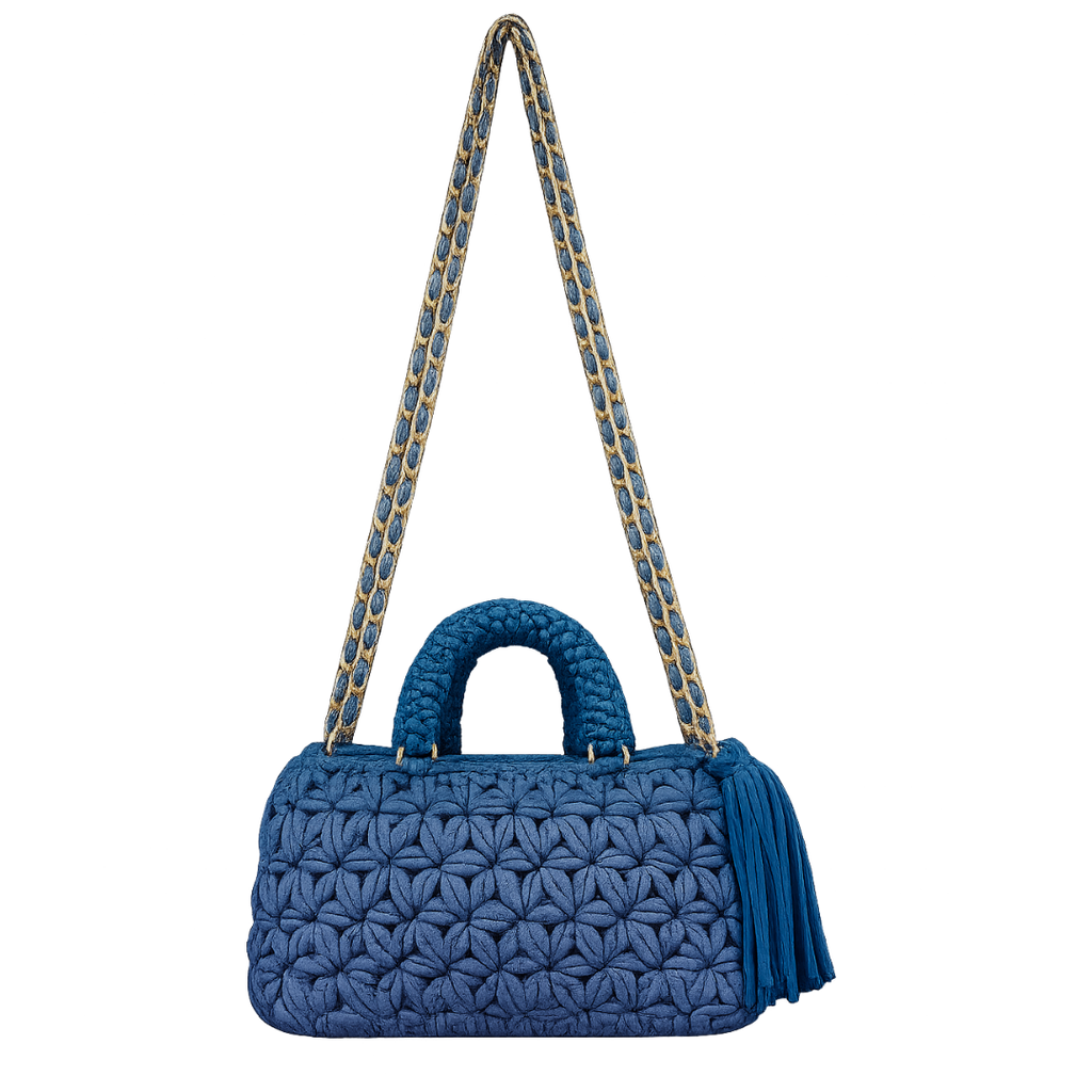 Fleur Bag | Royal Blue / Hand, Shoulder or Crossbody Carry