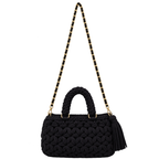 Fleur Bag | Black / Hand, Shoulder or Crossbody Carry