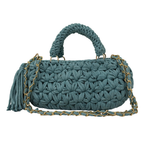 Fleur Bag | Sky Blue / Hand, Shoulder or Crossbody Carry