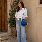 Fleur Bag | Royal Blue / Hand, Shoulder or Crossbody Carry