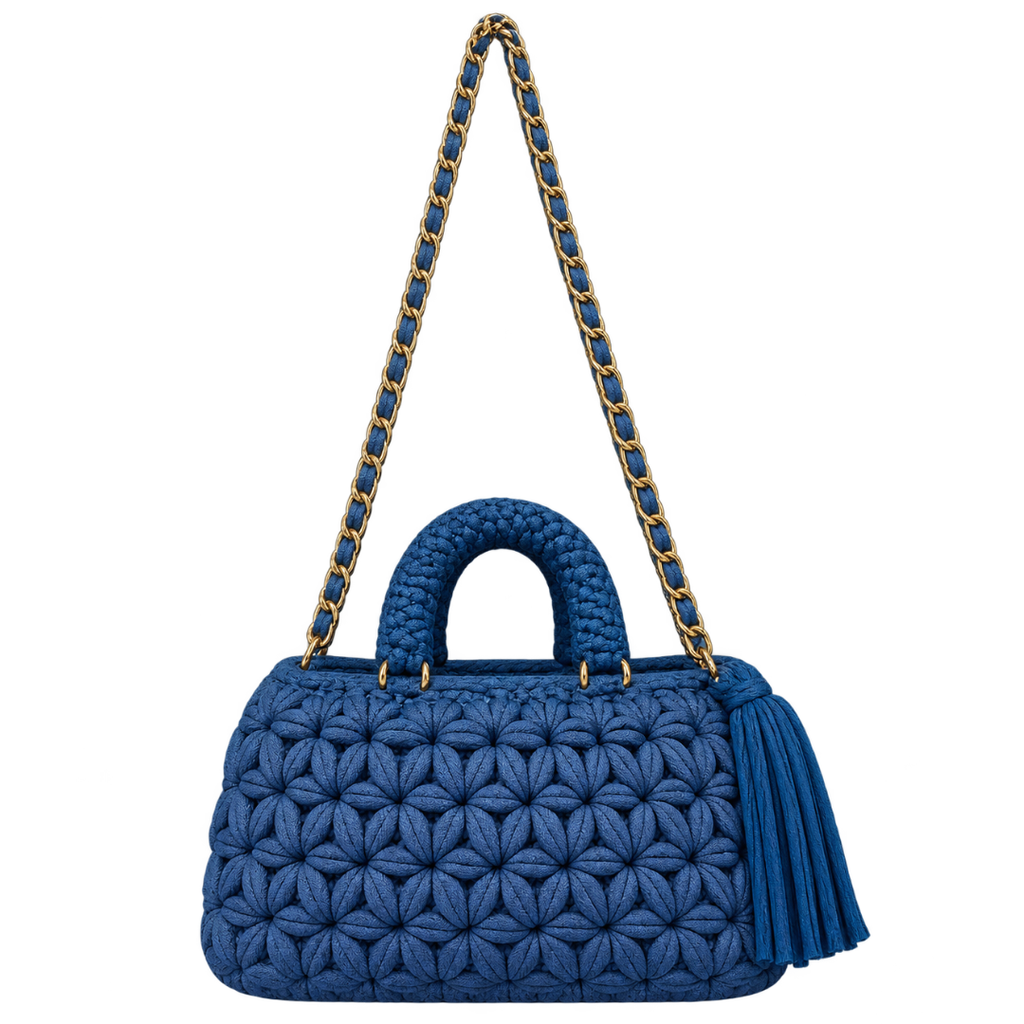 Fleur Bag | Royal Blue / Hand, Shoulder or Crossbody Carry