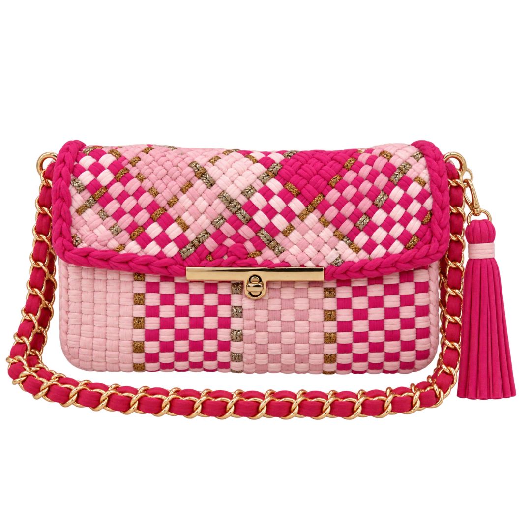 Mosaic Radiance Bag | Pinks / Shoulder Carry