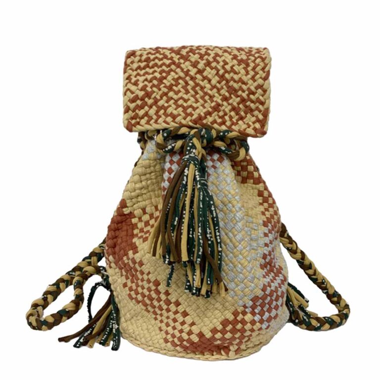 Image of Backpack Brown Grey Beige Color Premium Collection | Shoulder carry