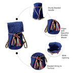 Backpack Dark Blue Color Classic Collection | Shoulder carry