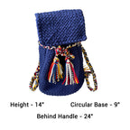 Backpack Dark Blue Color Classic Collection | Shoulder carry