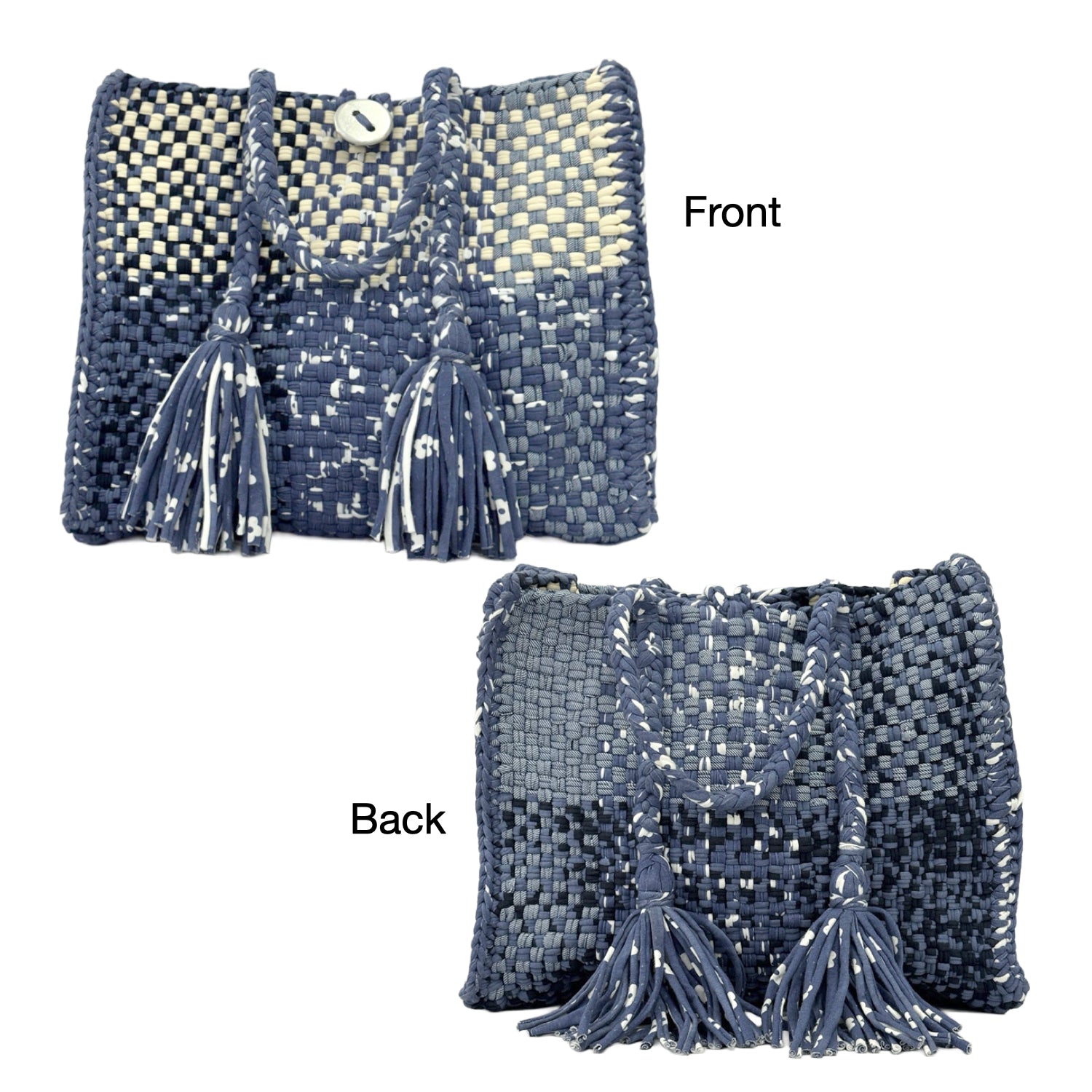 Image of Oversized Tote / Hand / Shoulder Carry Denim