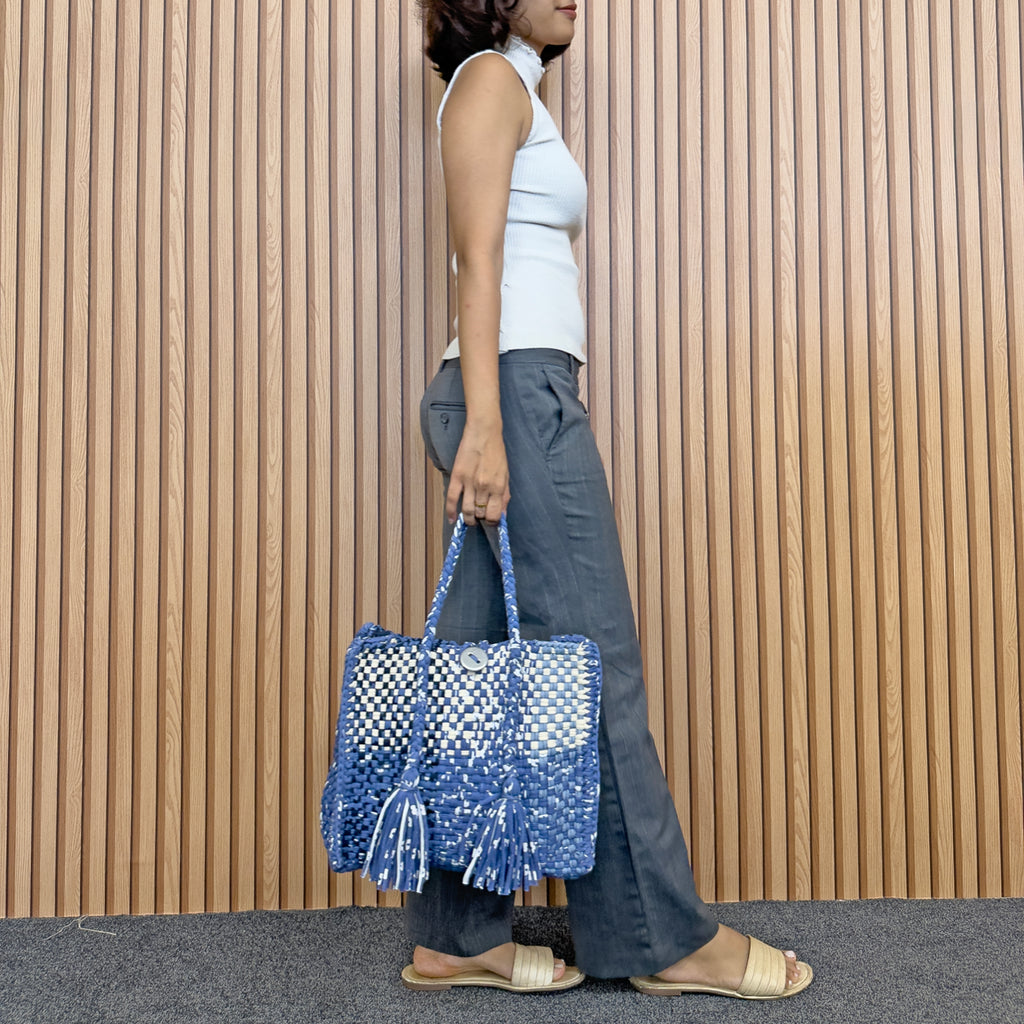 Oversized Tote / Hand / Shoulder Carry Denim