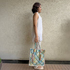 Soft Tote | Hand Carry | Pink, Blue, Lemon, Ivory, Sea Green, Aqua