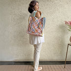 Soft Tote | Hand Carry | Pink, Blue, Lemon, Ivory, Sea Green, Aqua