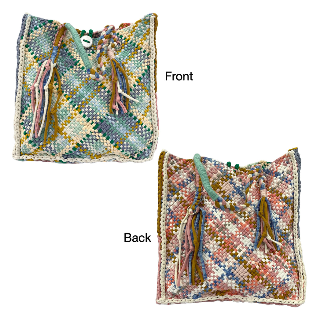 Soft Tote | Hand Carry | Pink, Blue, Lemon, Ivory, Sea Green, Aqua