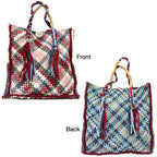 Soft Tote | Hand Carry | Pink Red Blue Salmon White Beige Green