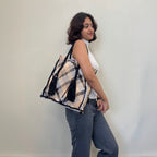 Soft Tote | Hand Carry | Beige, Grey Black