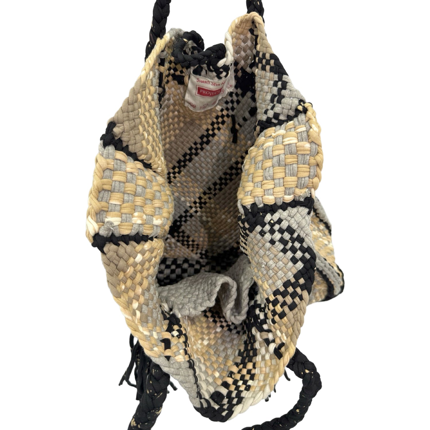 Image of Soft Tote | Hand Carry | Beige, Grey Black