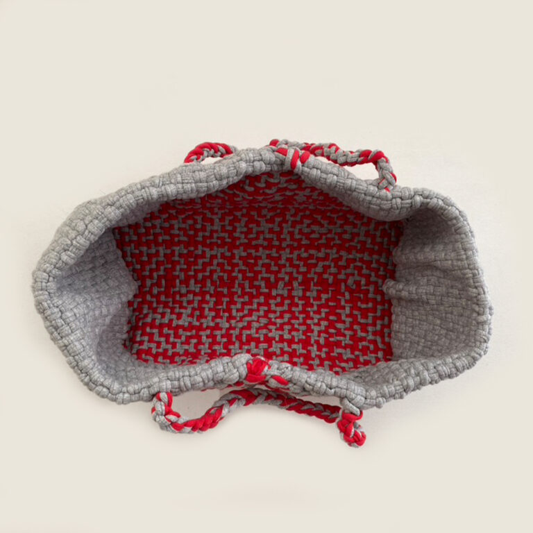 Image of Planter bag | Size: small | Grey, Red
