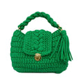 Crochet purse Green | Hand carry