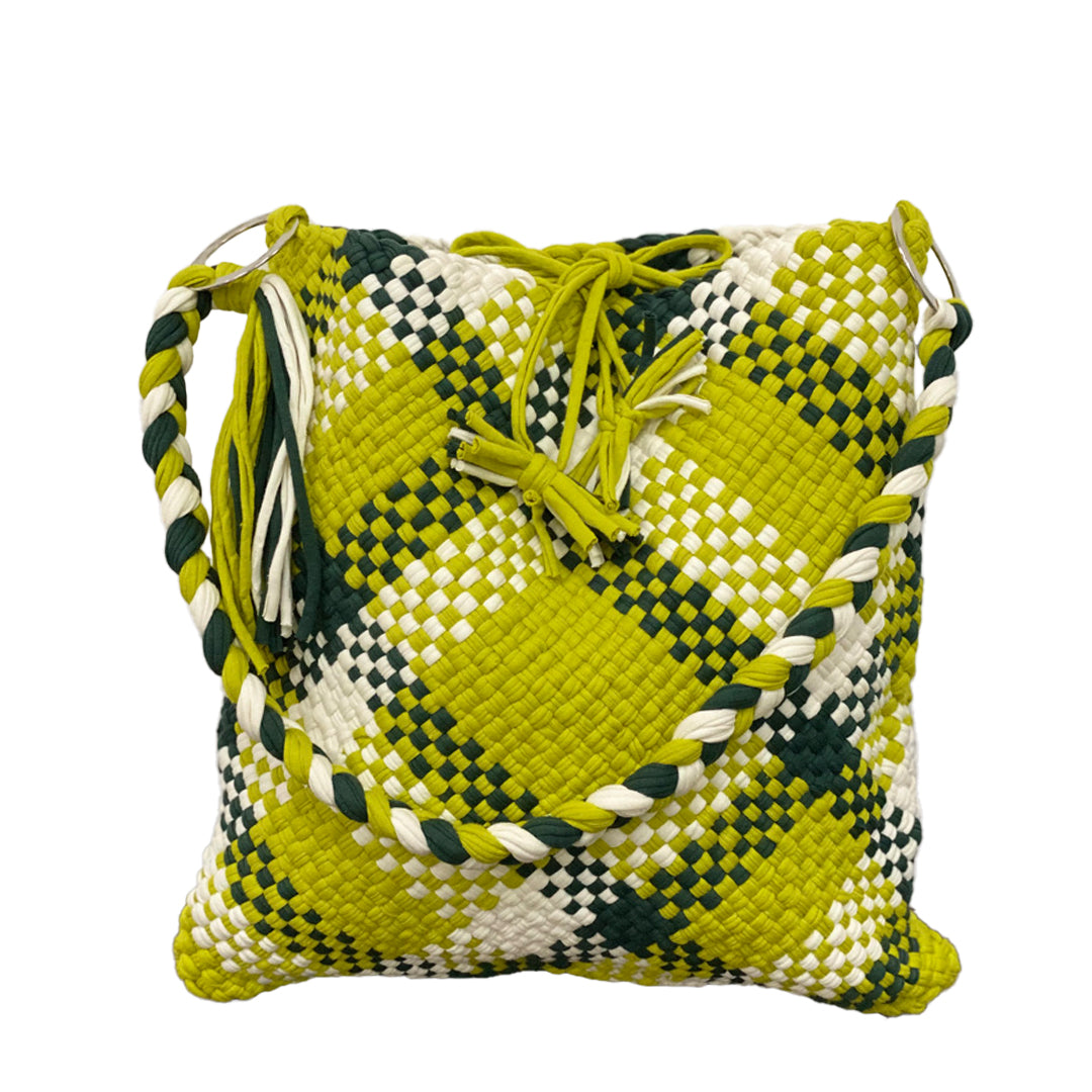 Image of Shoulder Tote Bags Green Color Classic Collection Shoulder carry