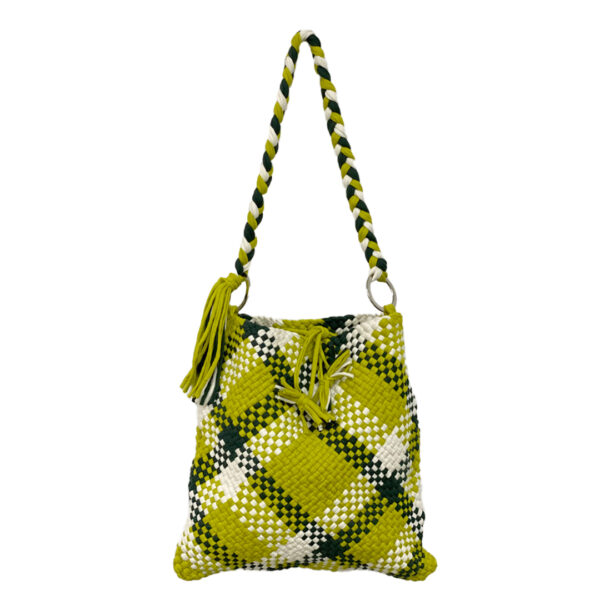 Image of Shoulder Tote Bags Green Color Classic Collection Shoulder carry