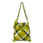 Shoulder Tote Bags Green Color Classic Collection Shoulder carry