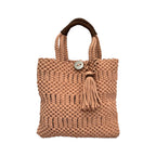 Macrame Handbag Nude