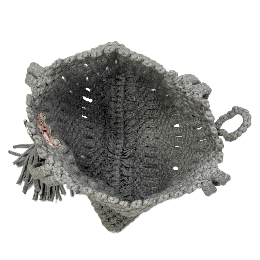 Macrame Handbag Grey